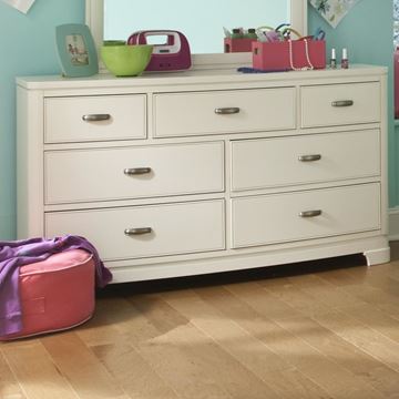 Picture of Legacy Kids Park City in White Dresser (7 Drawers)