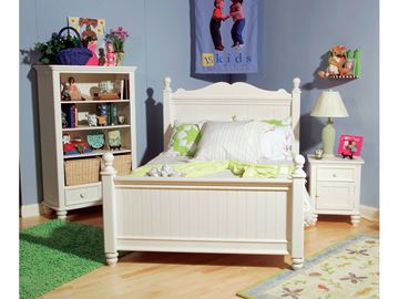 Picture of Legacy Kids Summer Breeze Complete Low Poster Bed, Full 4/6