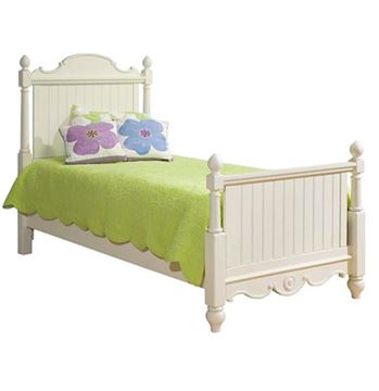 Picture of Legacy Kids Summer Breeze Complete Scroll Top Poster Bed, Full 4/6