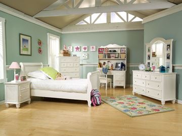 Picture of Legacy Kids Summer Breeze Complete Sleigh Bed, Twin 3/3