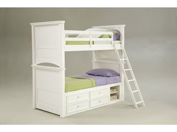 Picture of Legacy Kids Summer Breeze Complete Twin over Twin Bunk Bed