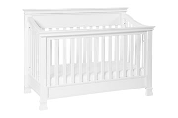 Picture of Million Dollar Baby Foothill 4-in-1 Convertible Crib Toddler Rail Included Manor Grey/Weathered Grey/Dove