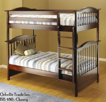 Picture of Orbelle Bunk Bed 39" Cherry 480