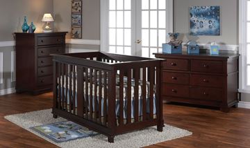Picture of Pali Lucca Forever Crib + Double Dresser