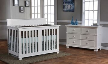 Picture of Pali Torino Forever Crib + Double Dresser