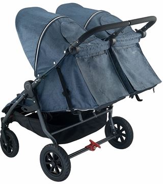 Picture of Valco Neo Twin Stroller Denim Blue