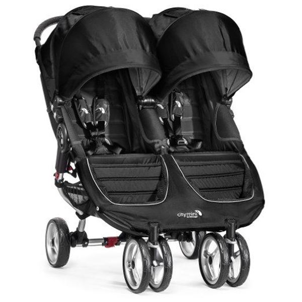 Picture of Baby Jogger City Mini Double - Black/Gray