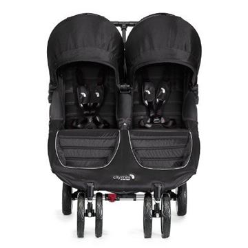 Picture of Baby Jogger City Mini Double - Black/Gray
