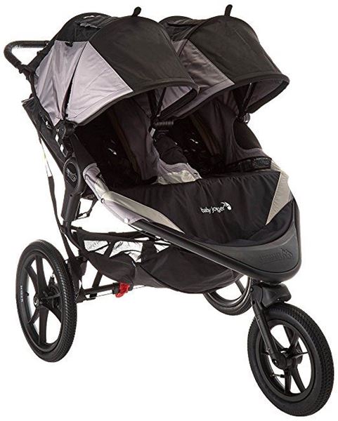 Picture of Baby Jogger Summit X3 Double - Black/Gray